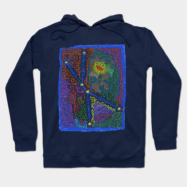 Constellation Cancer Hoodie by NightserFineArts